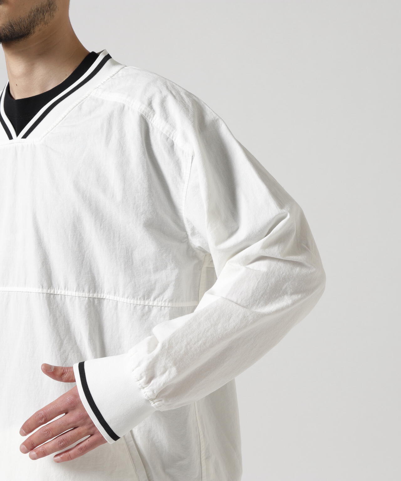 ANCELLM/アンセルム/C/N PULLOVER SHIRT