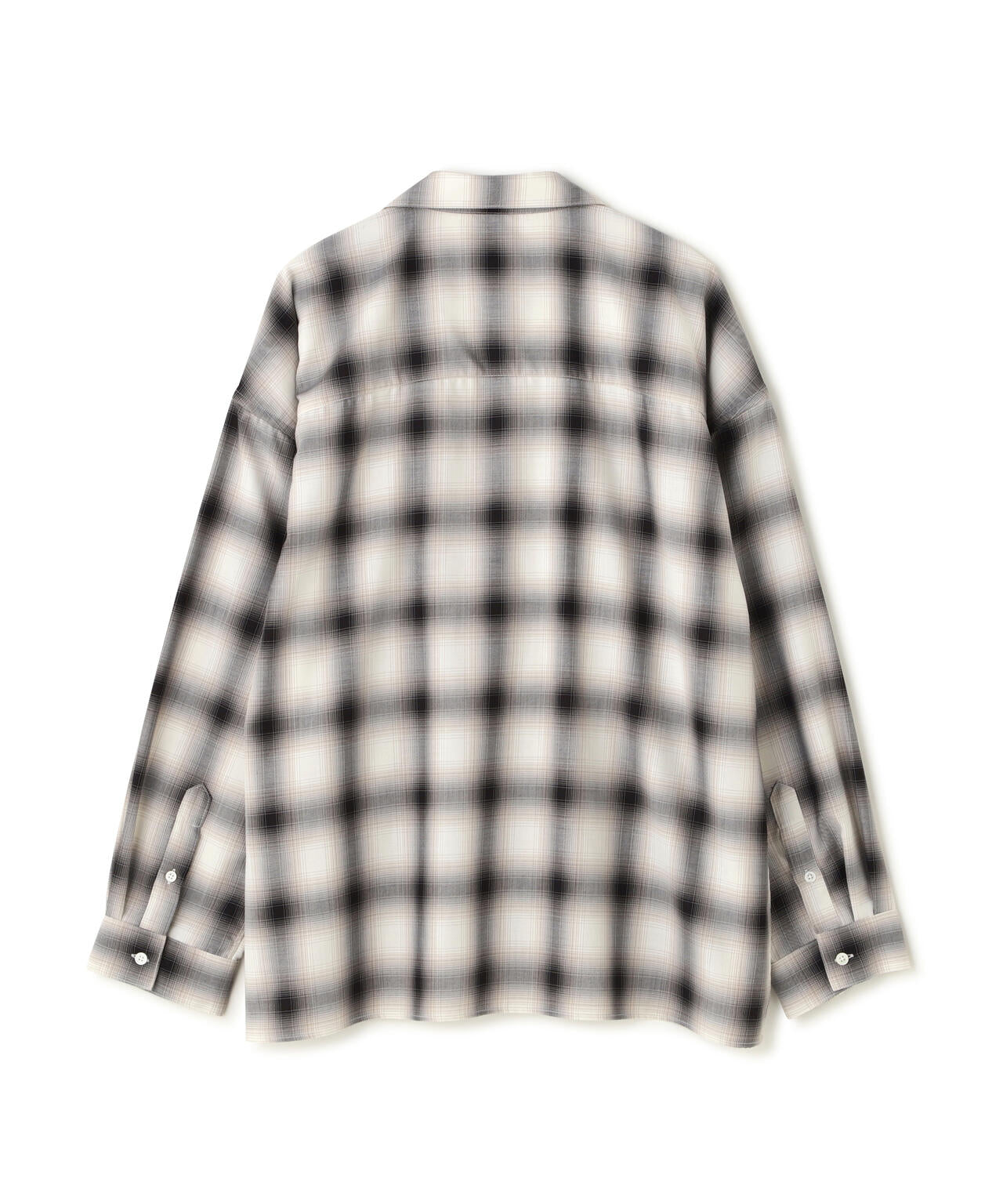 Toironier/トワロニエ/Opencollar Check Shirt