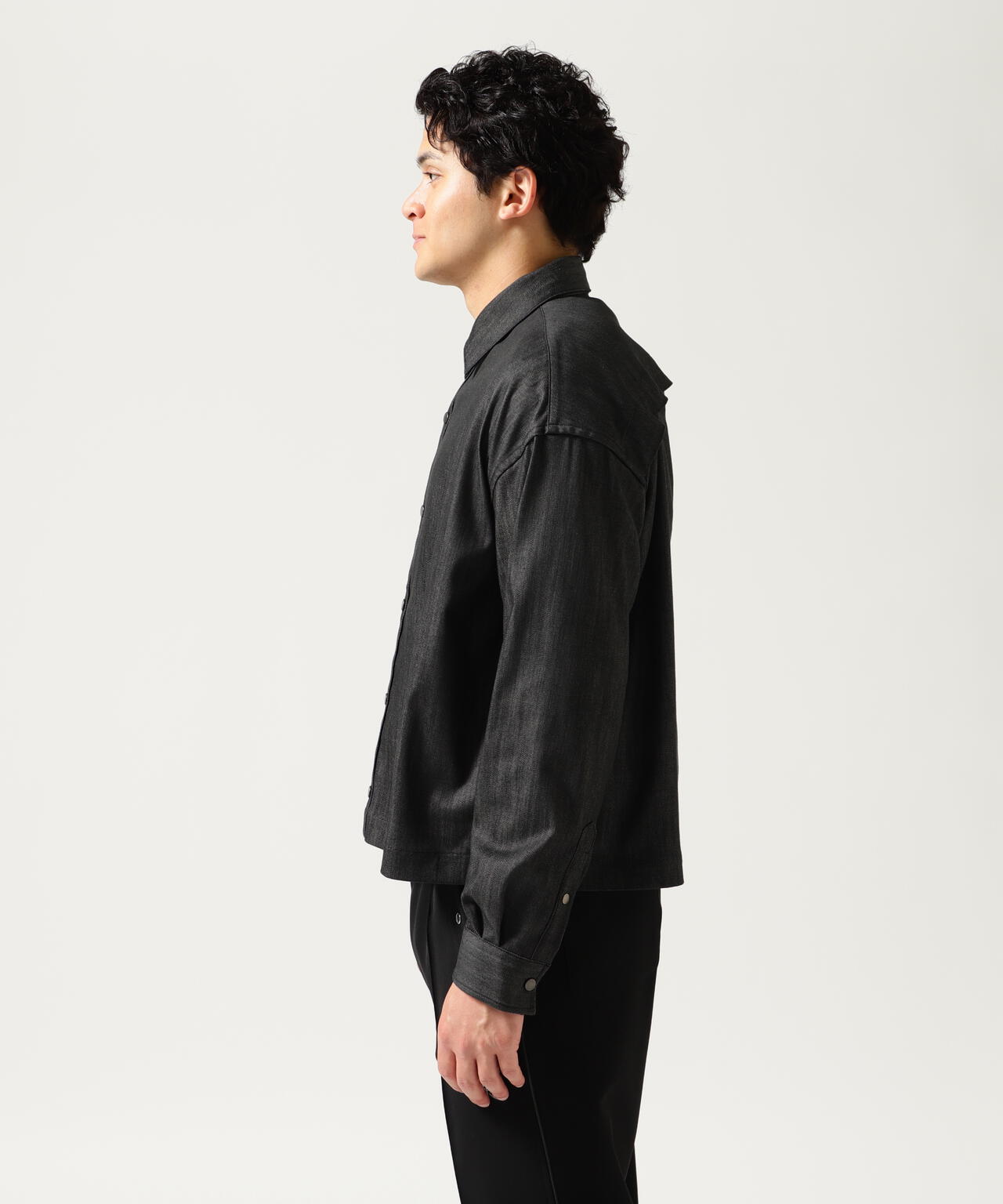 Toironier/トワロニエ/DENIM Ventilation SHIRT