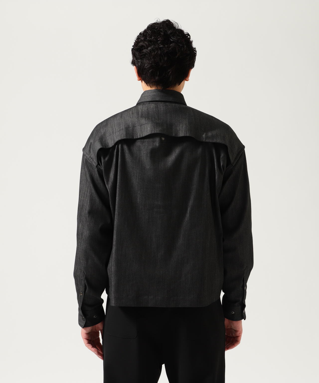 Toironier/トワロニエ/DENIM Ventilation SHIRT
