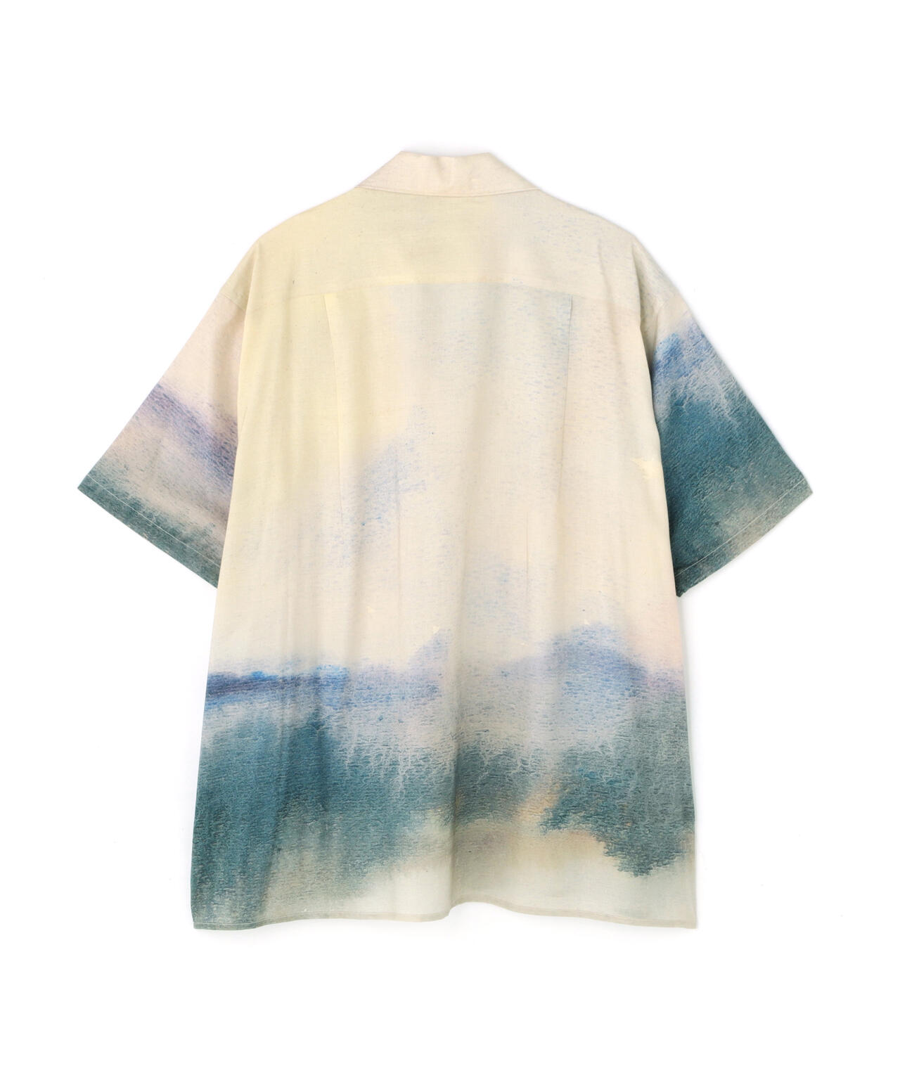 YOKE/ヨーク/LANDSCAPE OPEN COLLER SHIRT