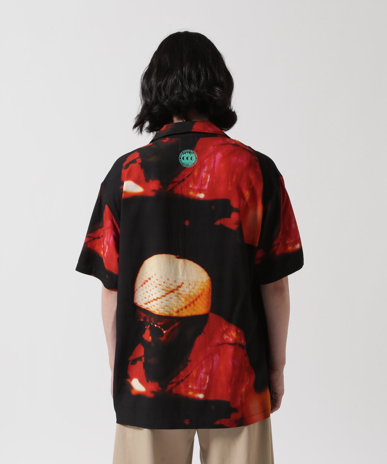 CITY COUNTRY CITY ×LONNIE LISTON SMITH/シティーカントリーシティー /OPEN COLLAR S/S