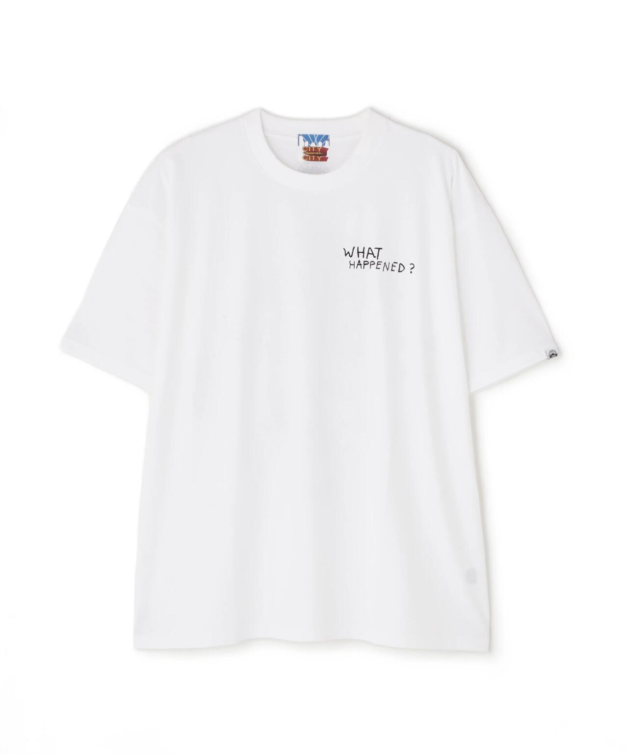 CITY COUNTRY CITY /シティーカントリーシティー/COTTON S/S T WHAT HAPPENED？