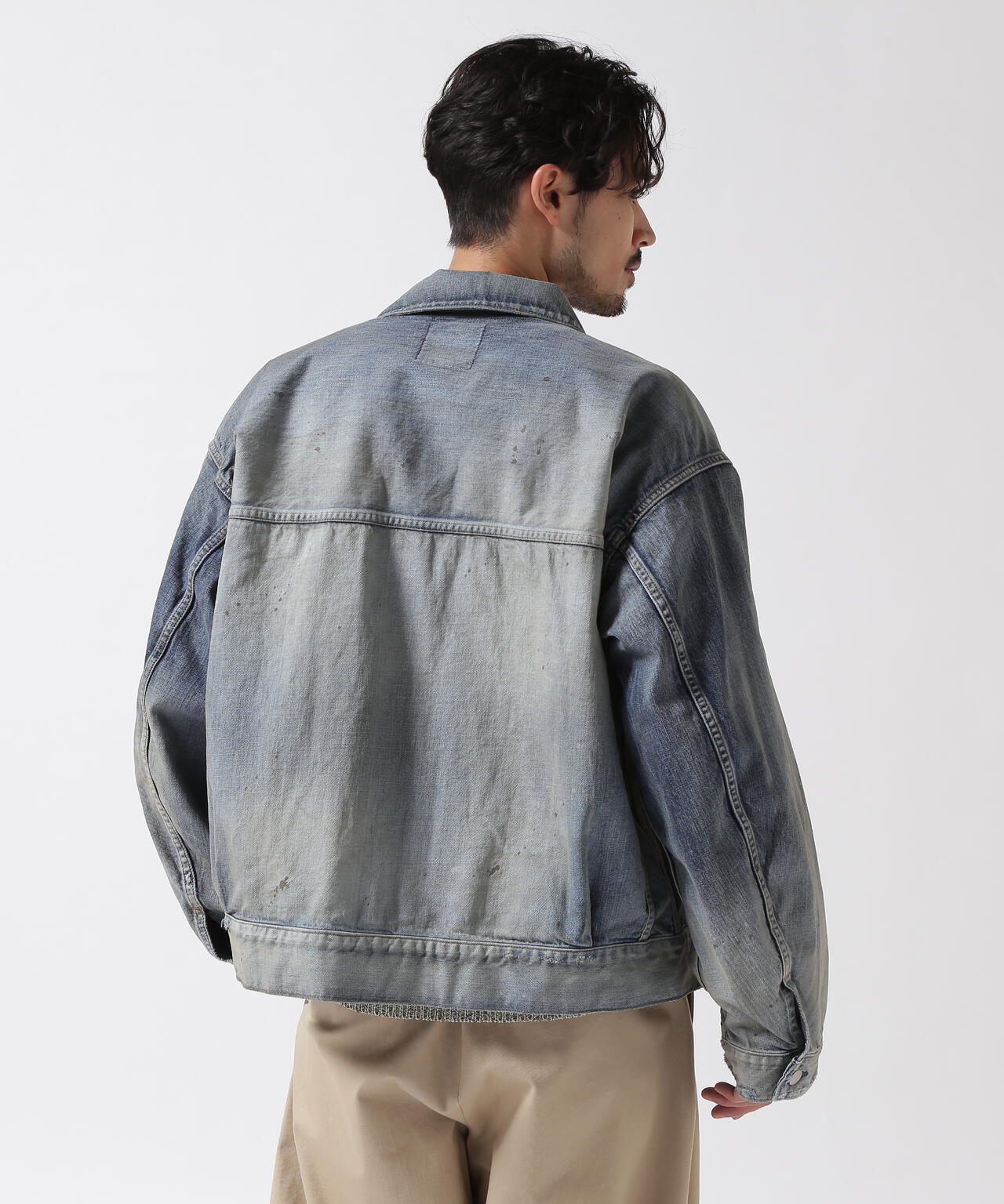 ANCELLM/アンセルム/AGING DENIM JACKET