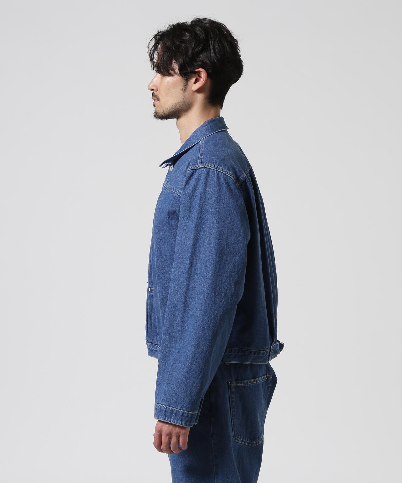 FOUNDOUR/ファウンダ/DENIM TRACKER JACKET
