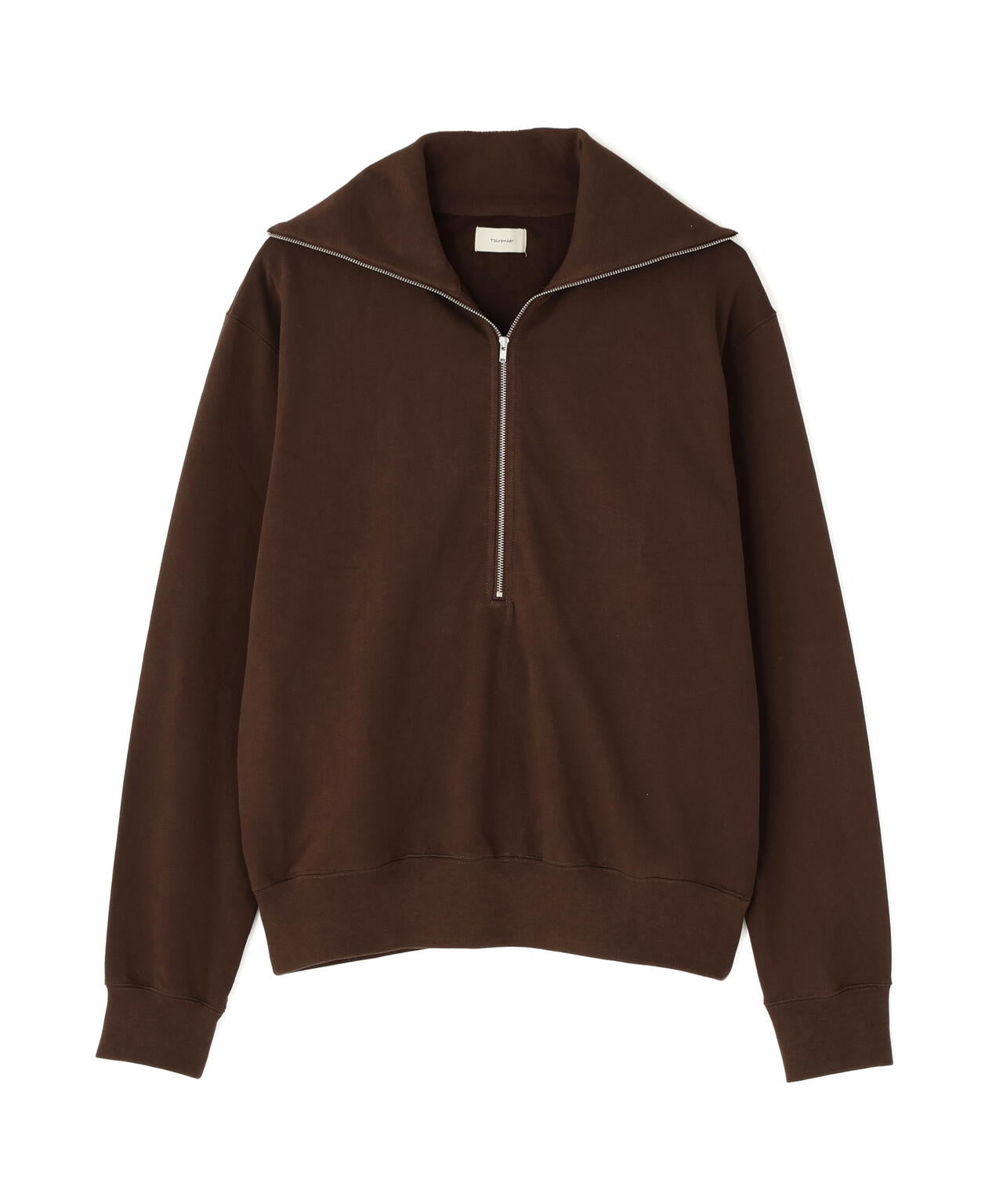 Toironier/トワロニエ/Half Zip Sweat Shirts