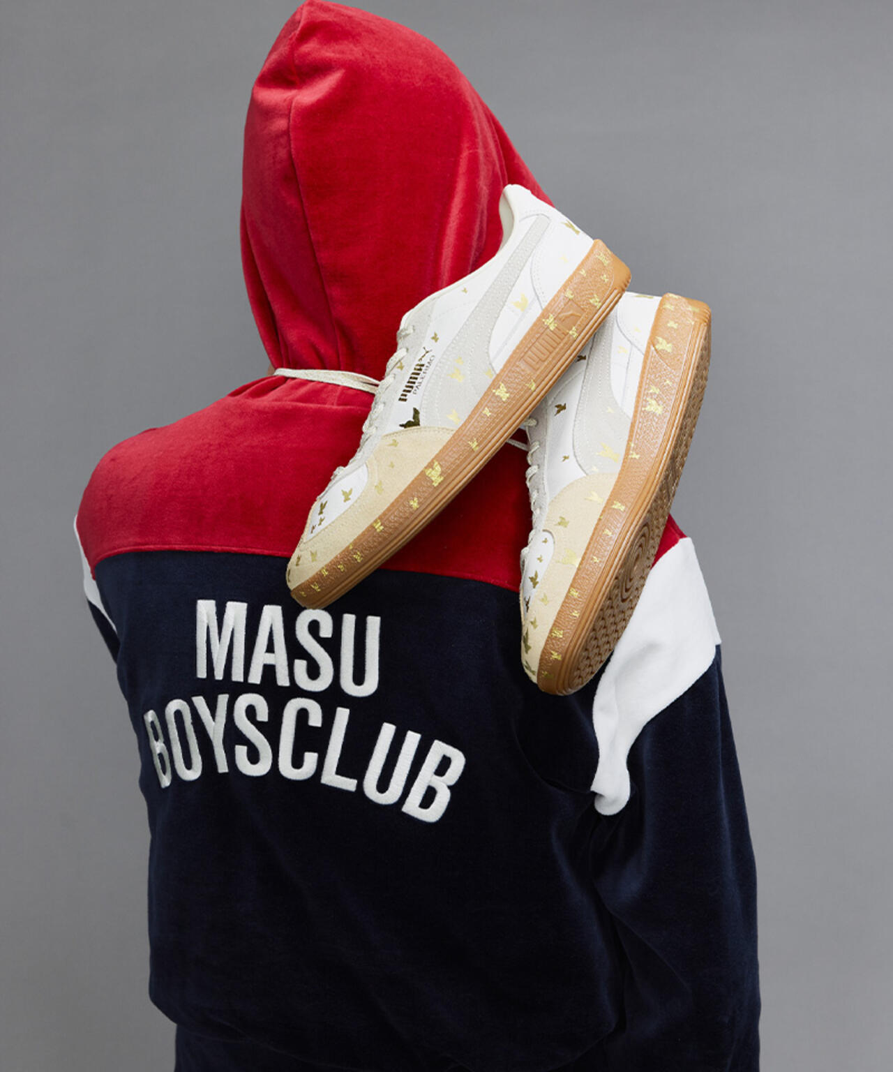 PUMA×MASU/プーマ×エムエーエスユー/T7 SHORT TRACK HOODIE