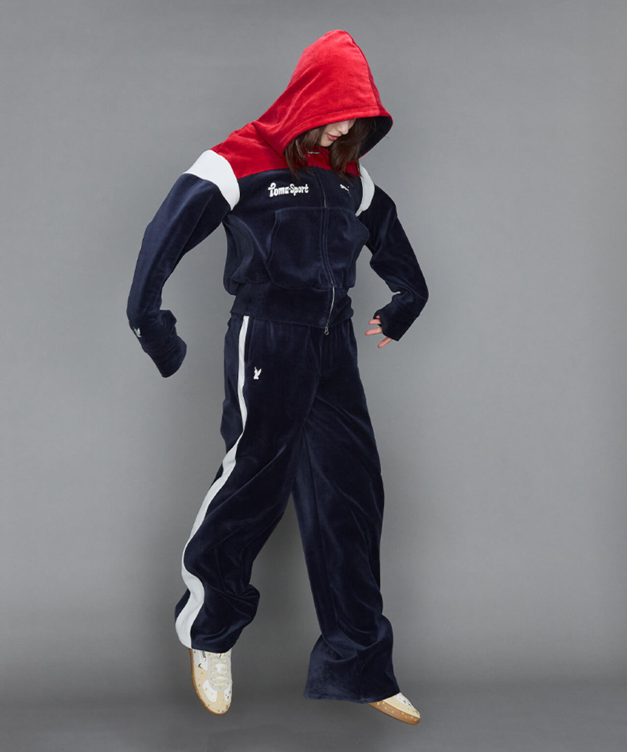 PUMA×MASU/プーマ×エムエーエスユー/T7 SHORT TRACK HOODIE