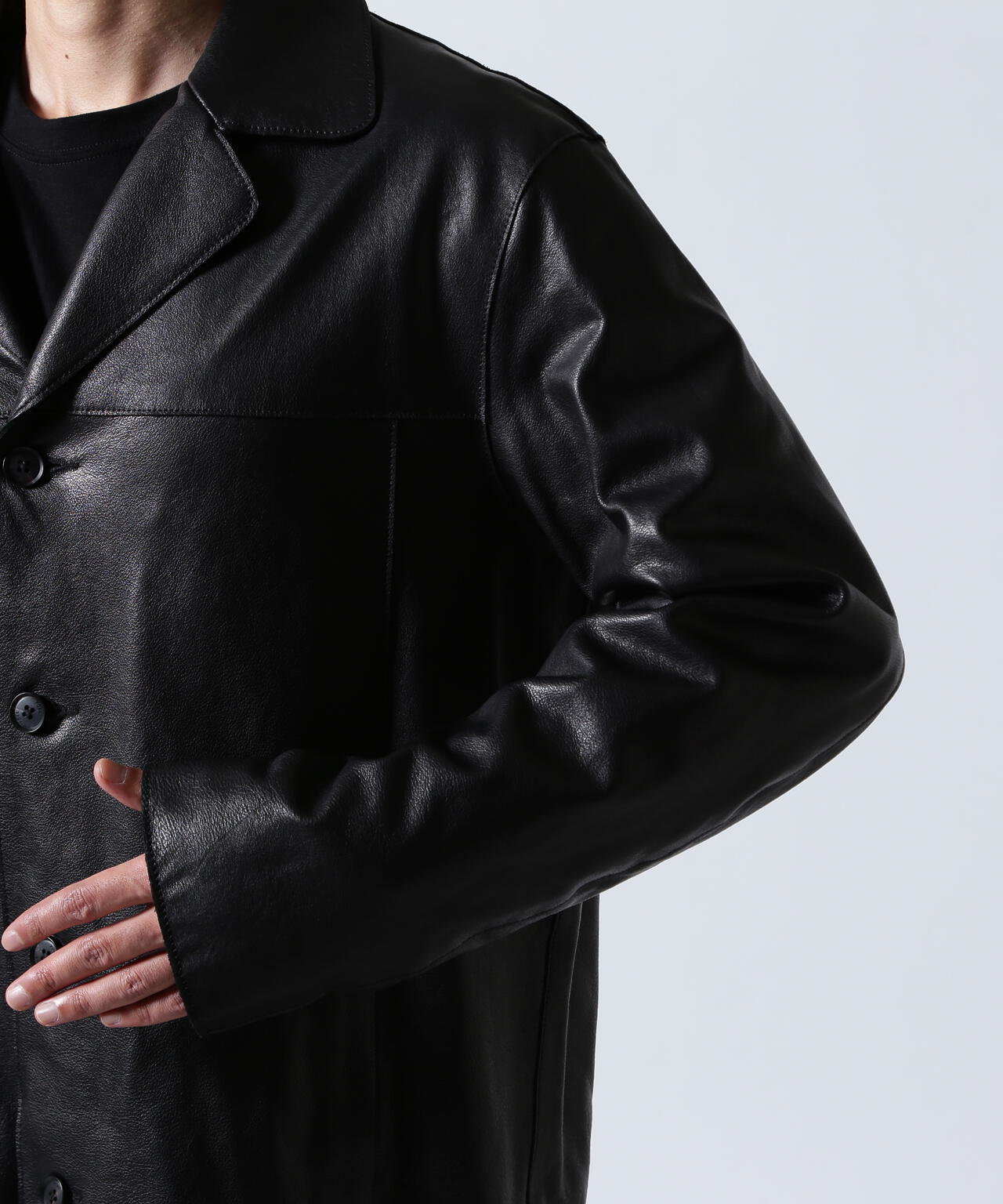 YOKE/ヨーク/Leather Car Jacket/YK25FW01018B