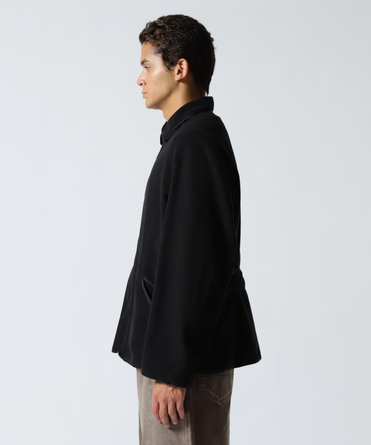 FOUNDOUR/ファウンダ/FLEECE ZIP BLOUSON