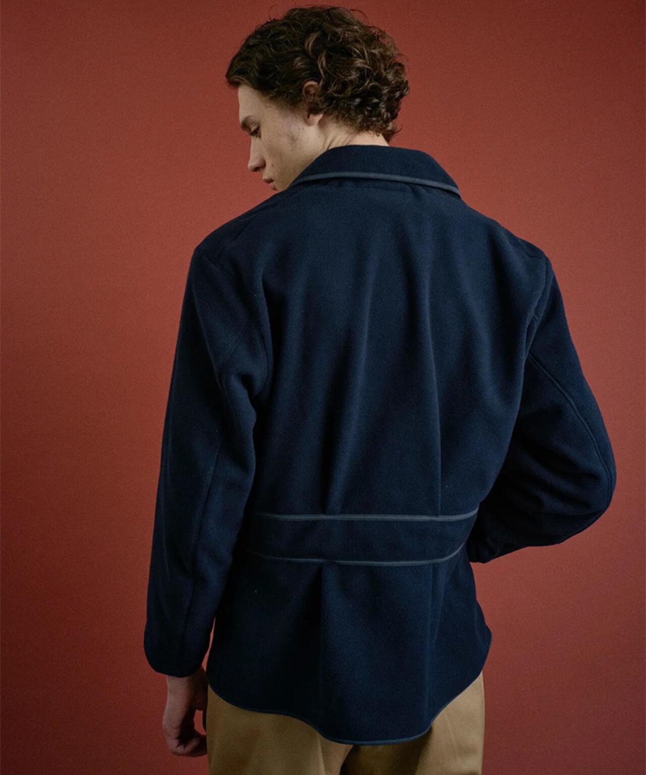 FOUNDOUR/ファウンダ/FLEECE ZIP BLOUSON