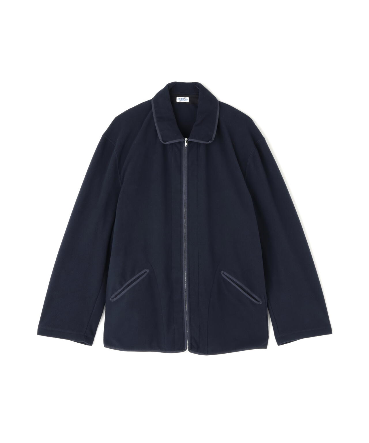 FOUNDOUR/ファウンダ/FLEECE ZIP BLOUSON