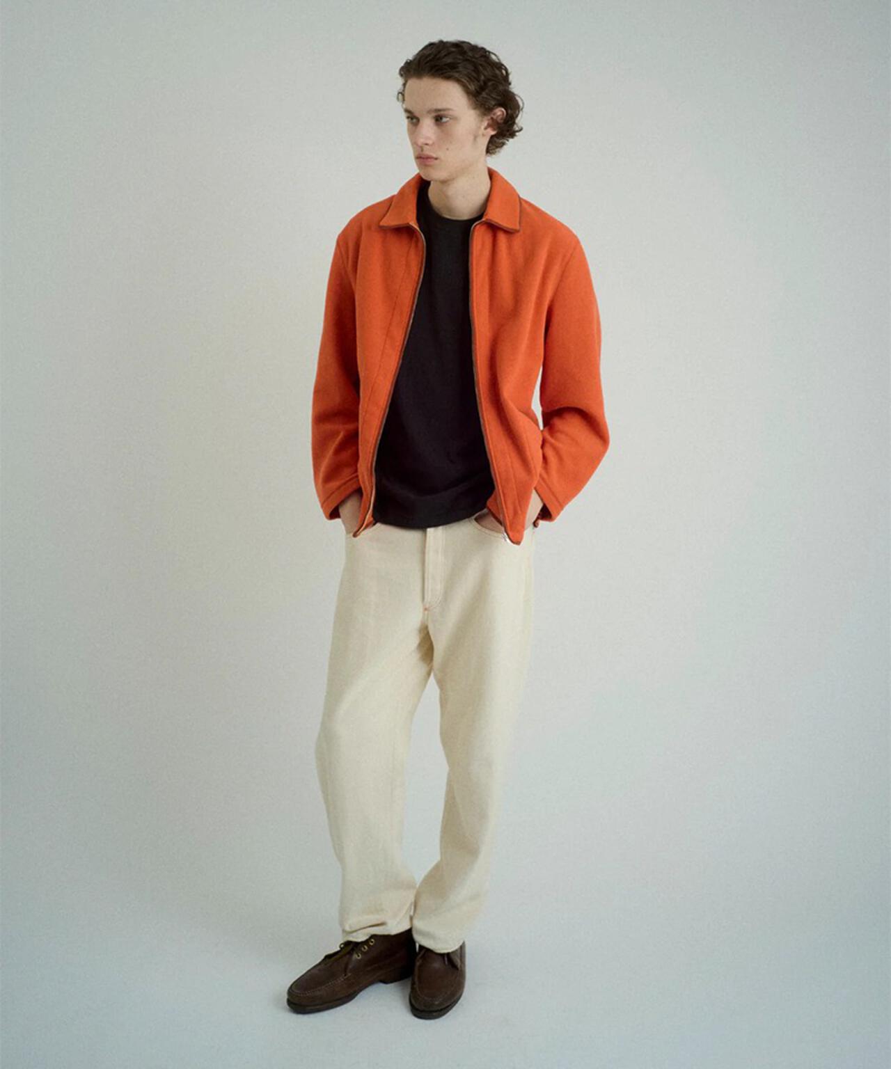 FOUNDOUR/ファウンダ/FLEECE ZIP BLOUSON
