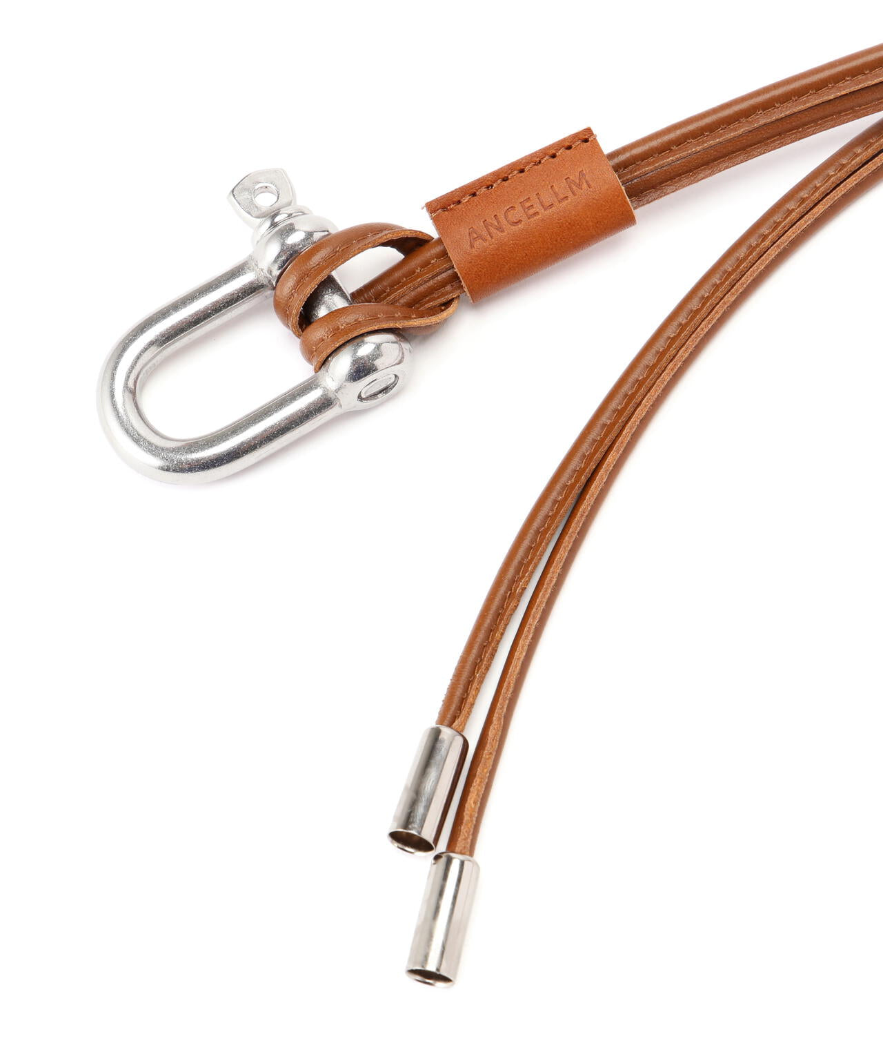 ANCELLM/アンセルム/LEATHER ROPE BELT