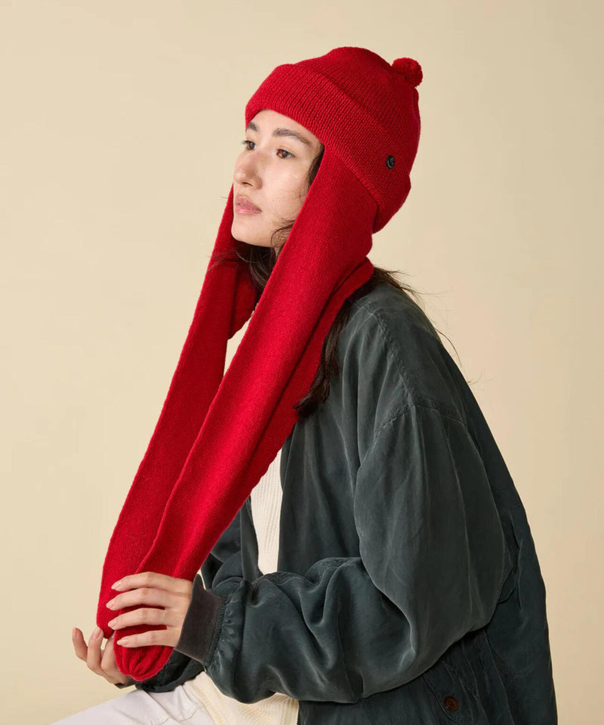 CPH/シーピーエイチ/RABBIT KNIT BALKY WOOL