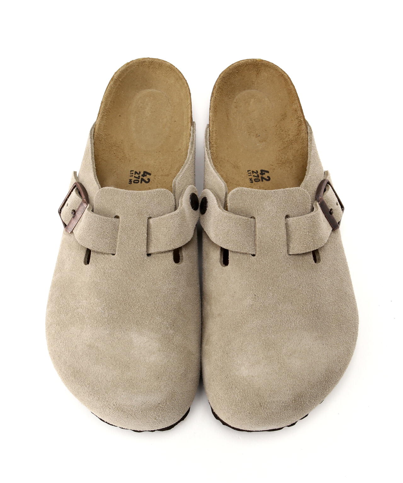 BIRKENSTOCK/ビルケンシュトック/BOSTON/スエードレザー - トープ