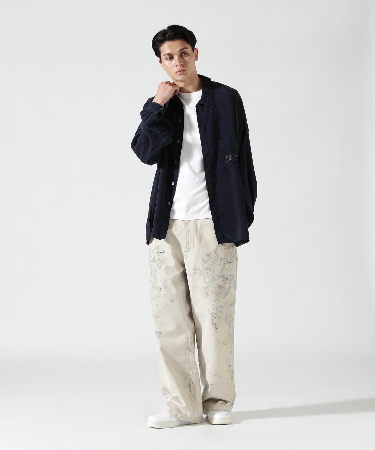 ANCELLM/アンセルム/PAINTER’S CHINO PANTS/ANC-PT114