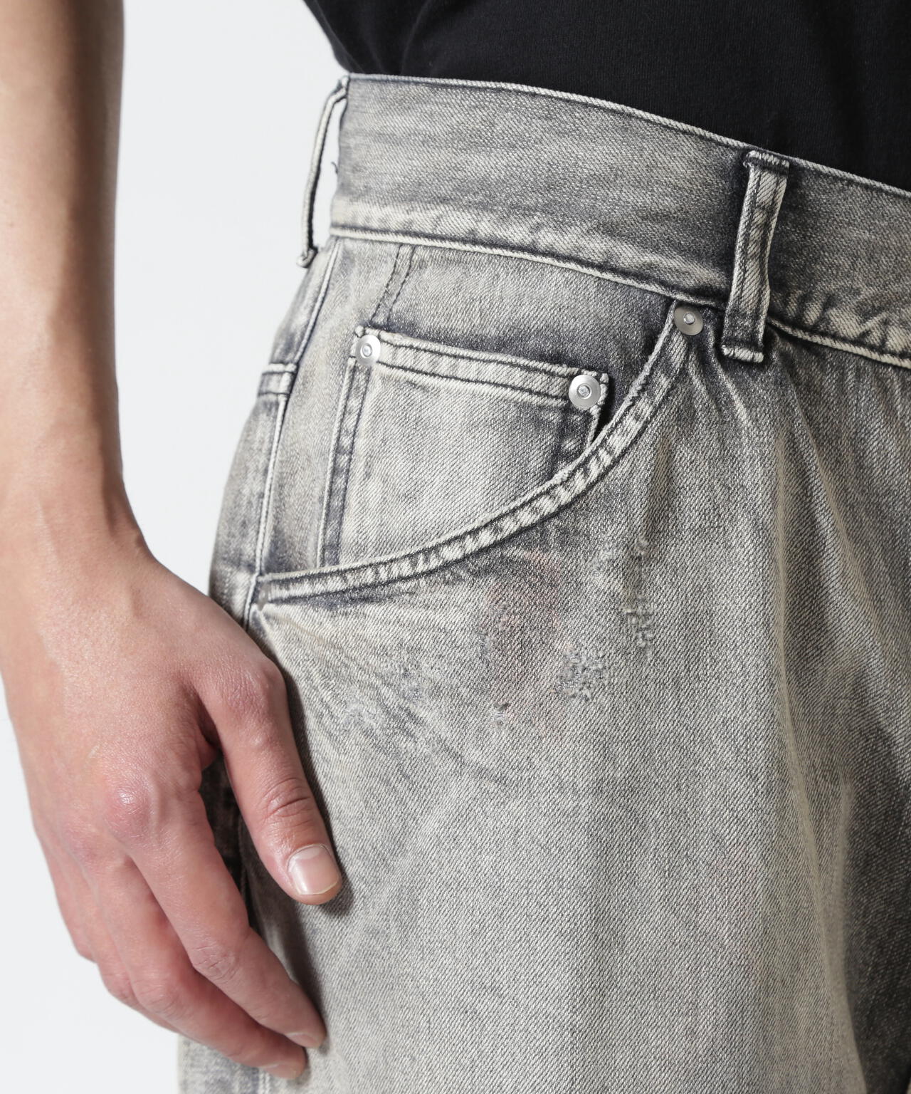 ANCELLM/アンセルム/#01 MIDTAPERED 5P DENIM PANTS/ANC-#01-26SS