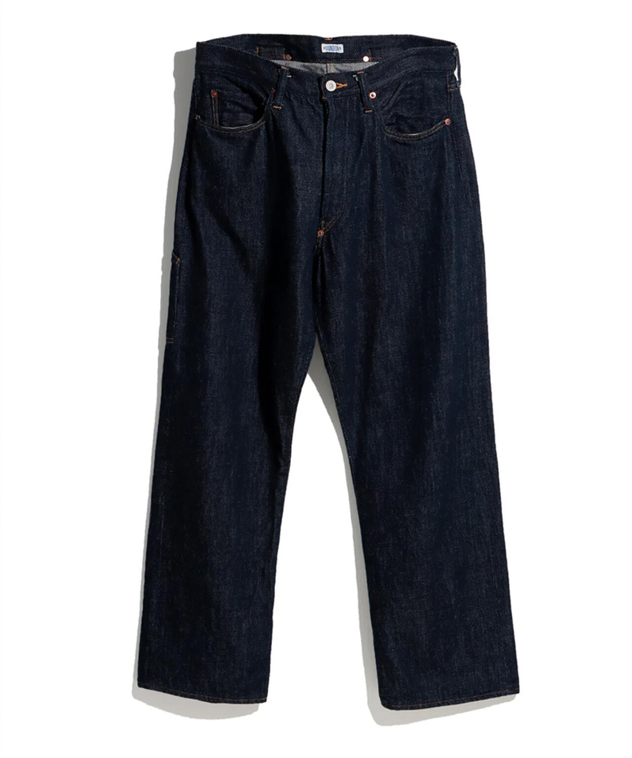 FOUNDOUR/ファウンダ/LOOSELY WOVEN DENIM WORKPT