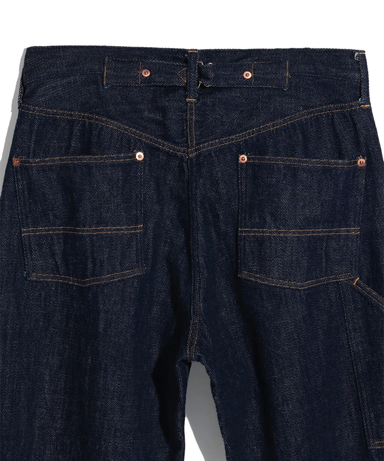 FOUNDOUR/ファウンダ/LOOSELY WOVEN DENIM WORKPT