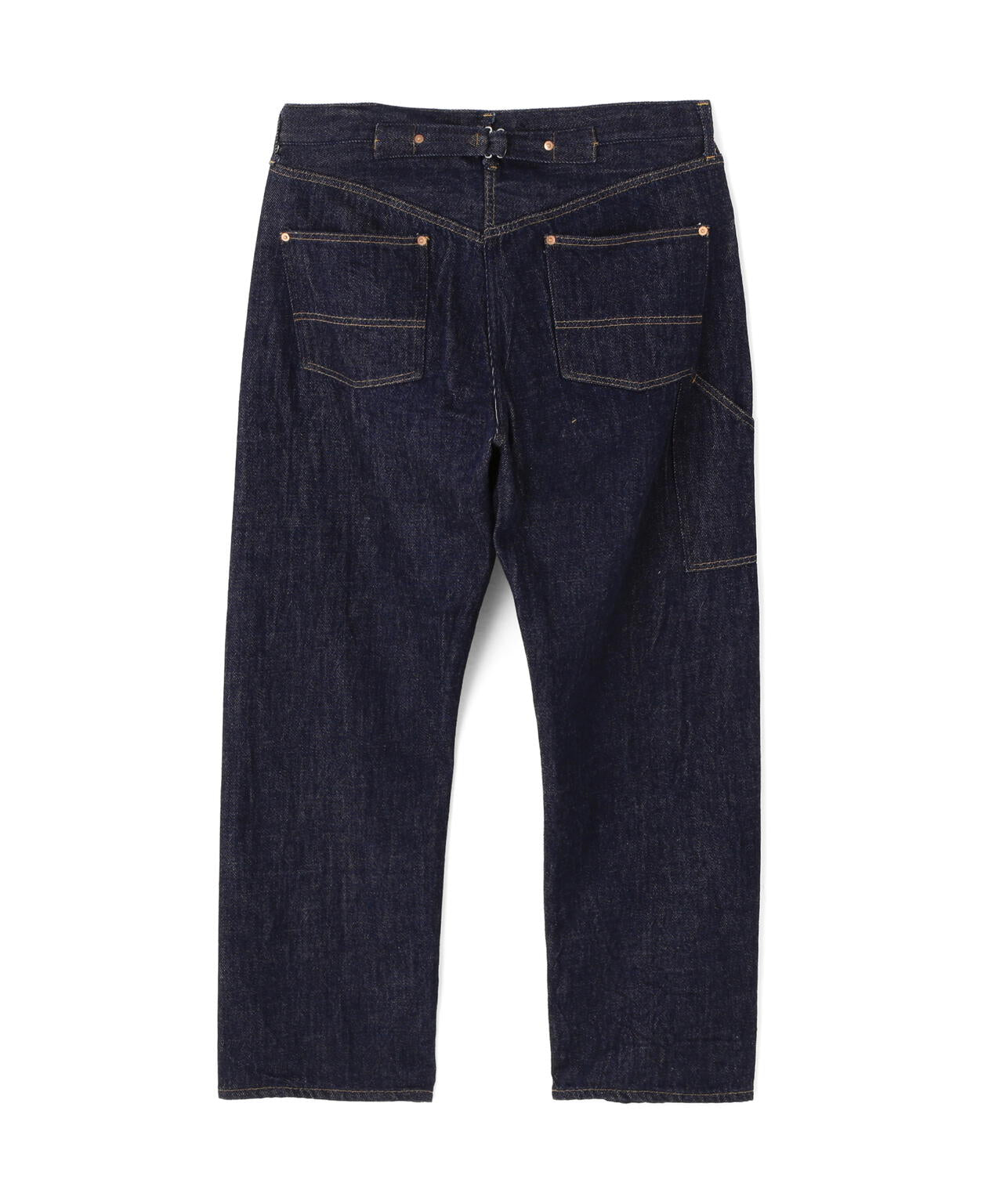 FOUNDOUR/ファウンダ/LOOSELY WOVEN DENIM WORKPT