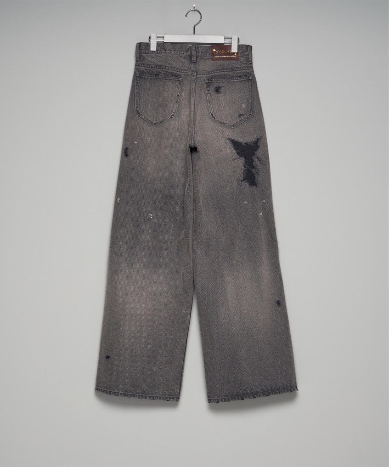 MASU/エムエーエスユー/MB BAGGY JEANS ANGEL DAMAGE/B26U6PL003