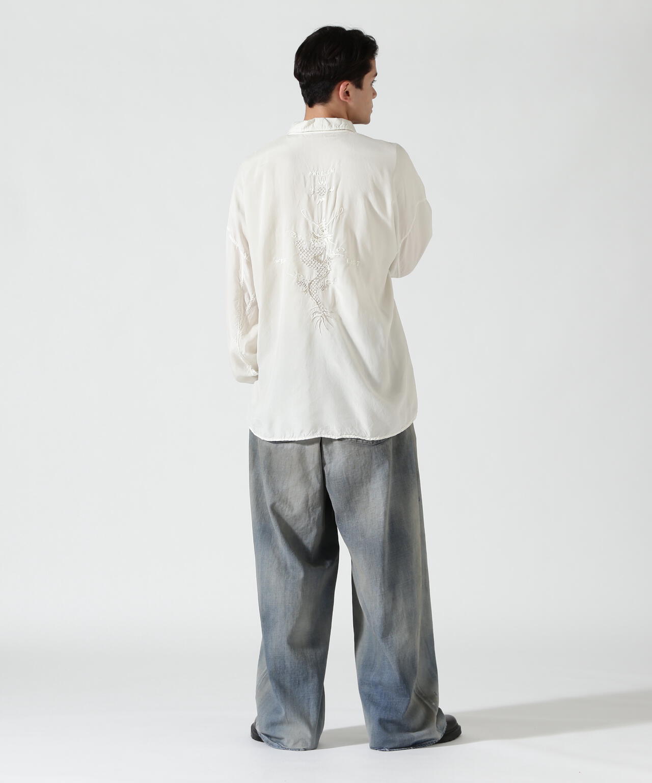 ANCELLM/アンセルム/EMBROIDERED SOUVENIR SHIRT/ANC-SH78