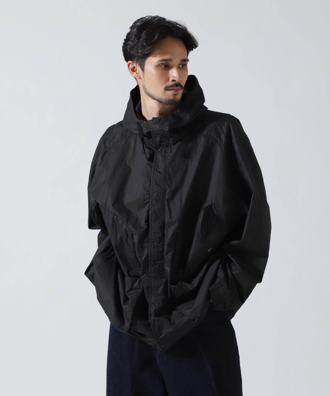 ANCELLM/アンセルム/HOODED FIELD SHIRT JACKET/ANC-SH91