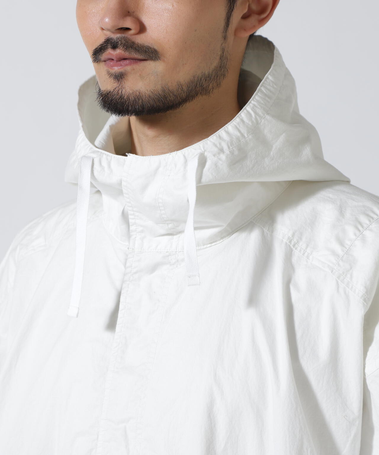 ANCELLM/アンセルム/HOODED FIELD SHIRT JACKET/ANC-SH91