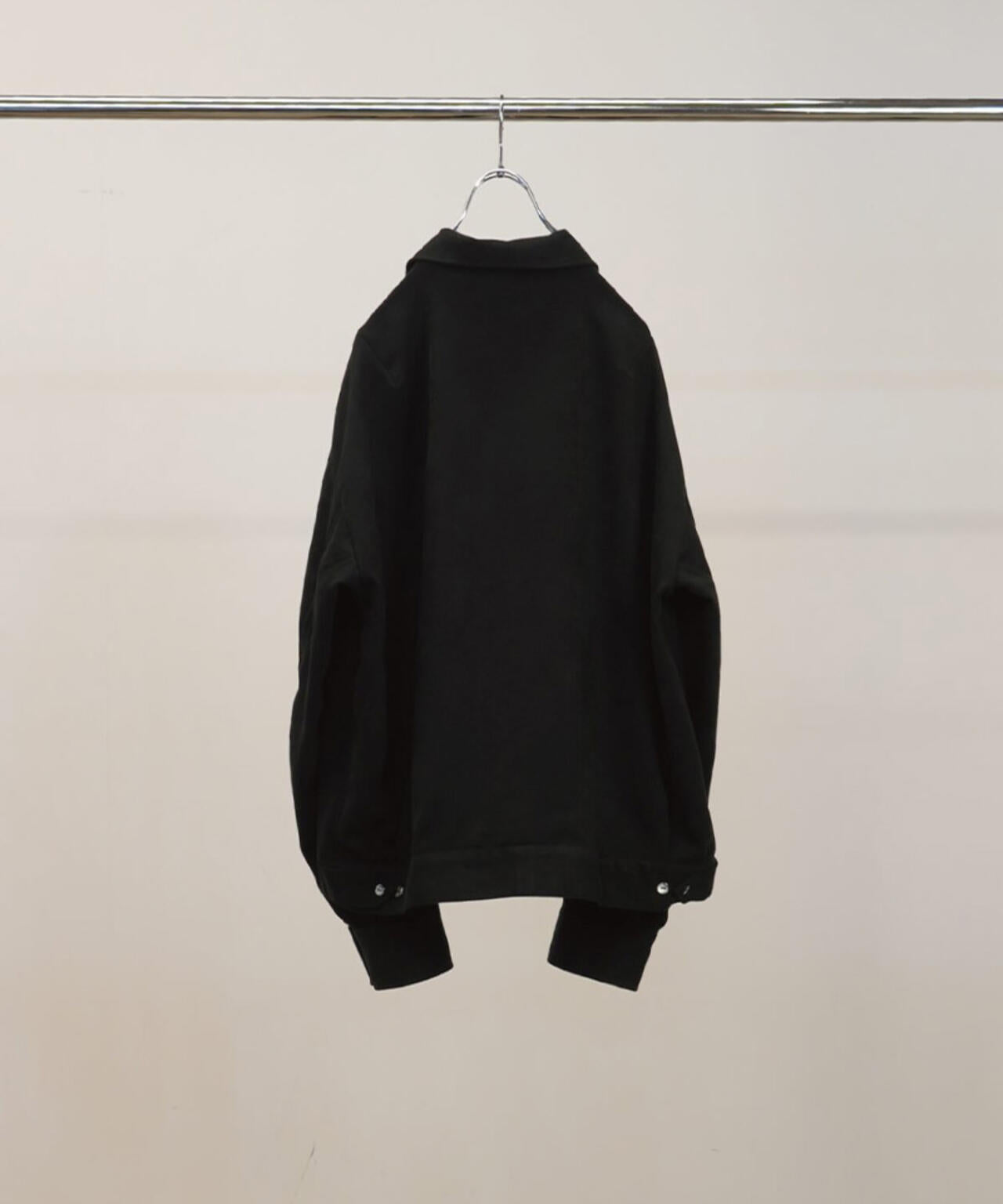 ANCELLM/アンセルム/VEGAN SUEDE OPEN COLLAR SHIRT/ANC-SH93