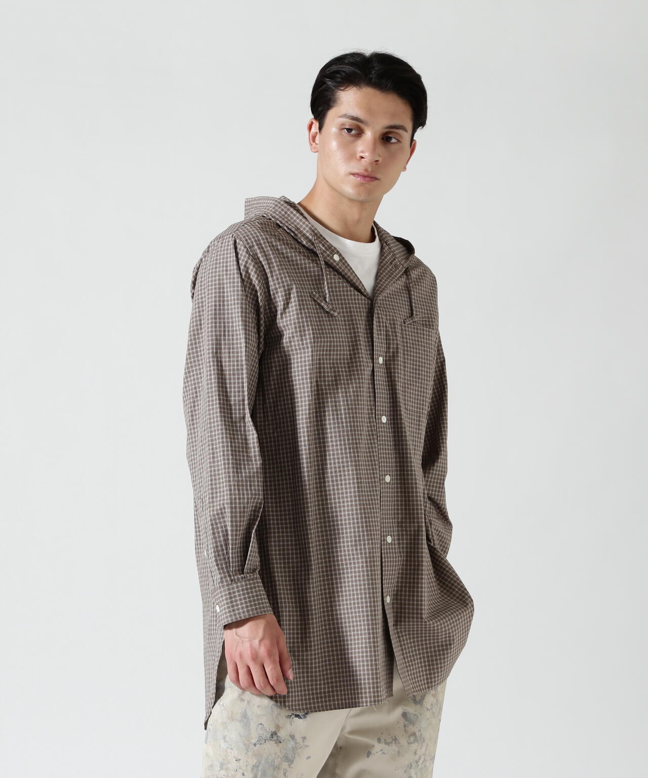 Toironier/トワロニエ/HOODED SHIRTS