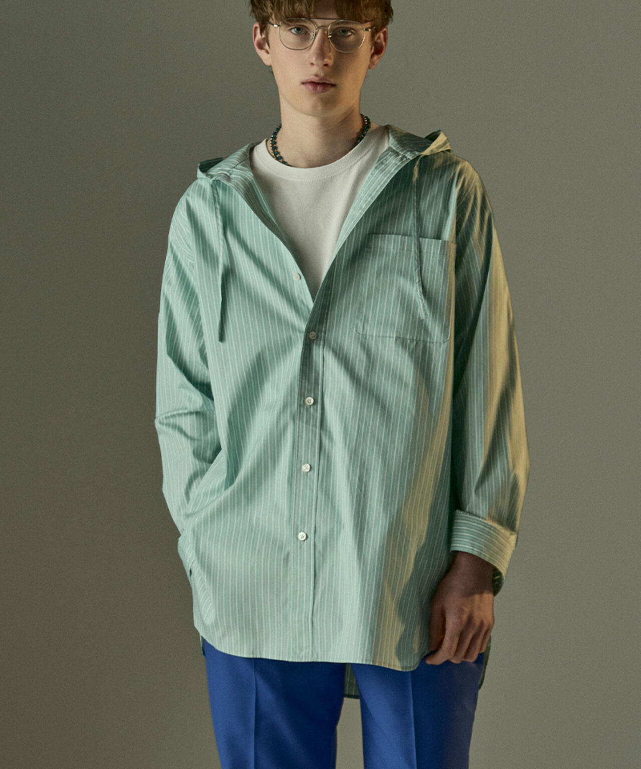 Toironier/トワロニエ/HOODED SHIRTS