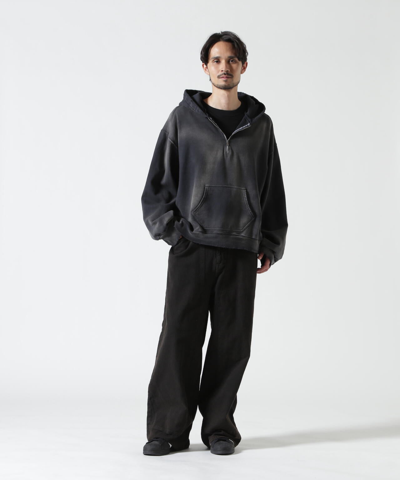 ANCELLM/アンセルム/LIGHT LOOP ZIP HOODIE/ANC-CT148