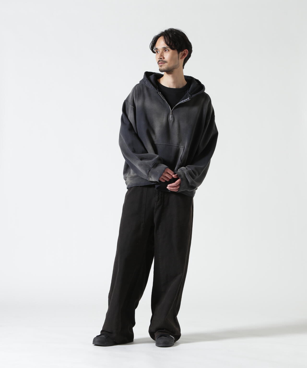 ANCELLM/アンセルム/LIGHT LOOP ZIP HOODIE/ANC-CT148
