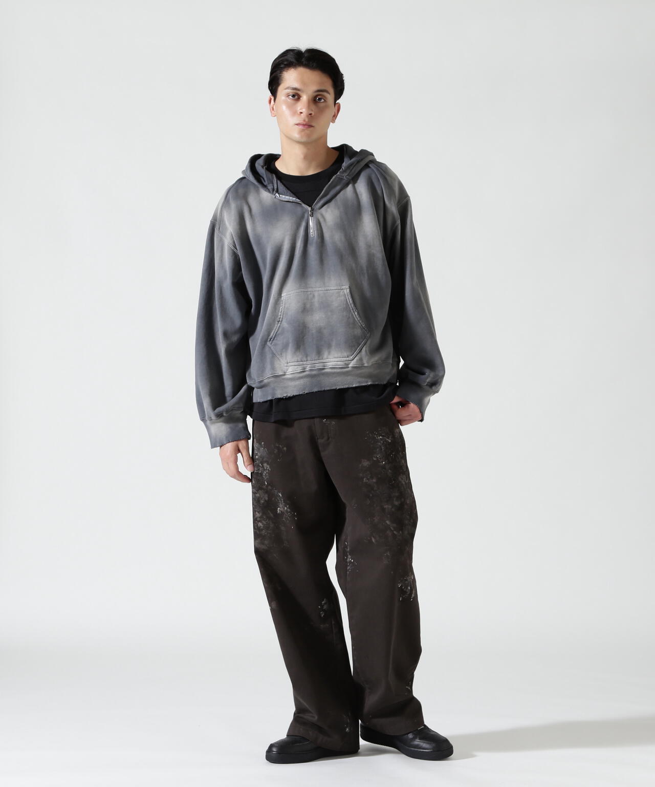 ANCELLM/アンセルム/LIGHT LOOP ZIP HOODIE/ANC-CT148