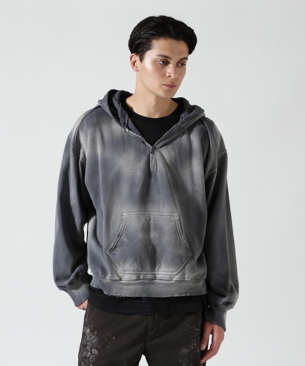 ANCELLM/アンセルム/LIGHT LOOP ZIP HOODIE/ANC-CT148