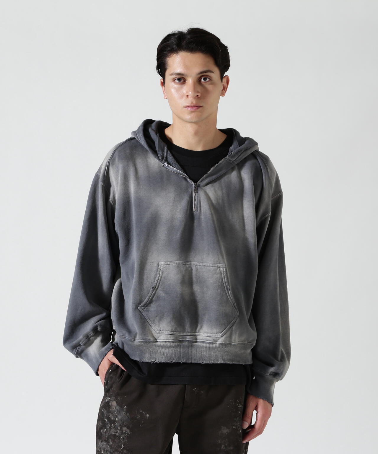 ANCELLM/アンセルム/LIGHT LOOP ZIP HOODIE/ANC-CT148