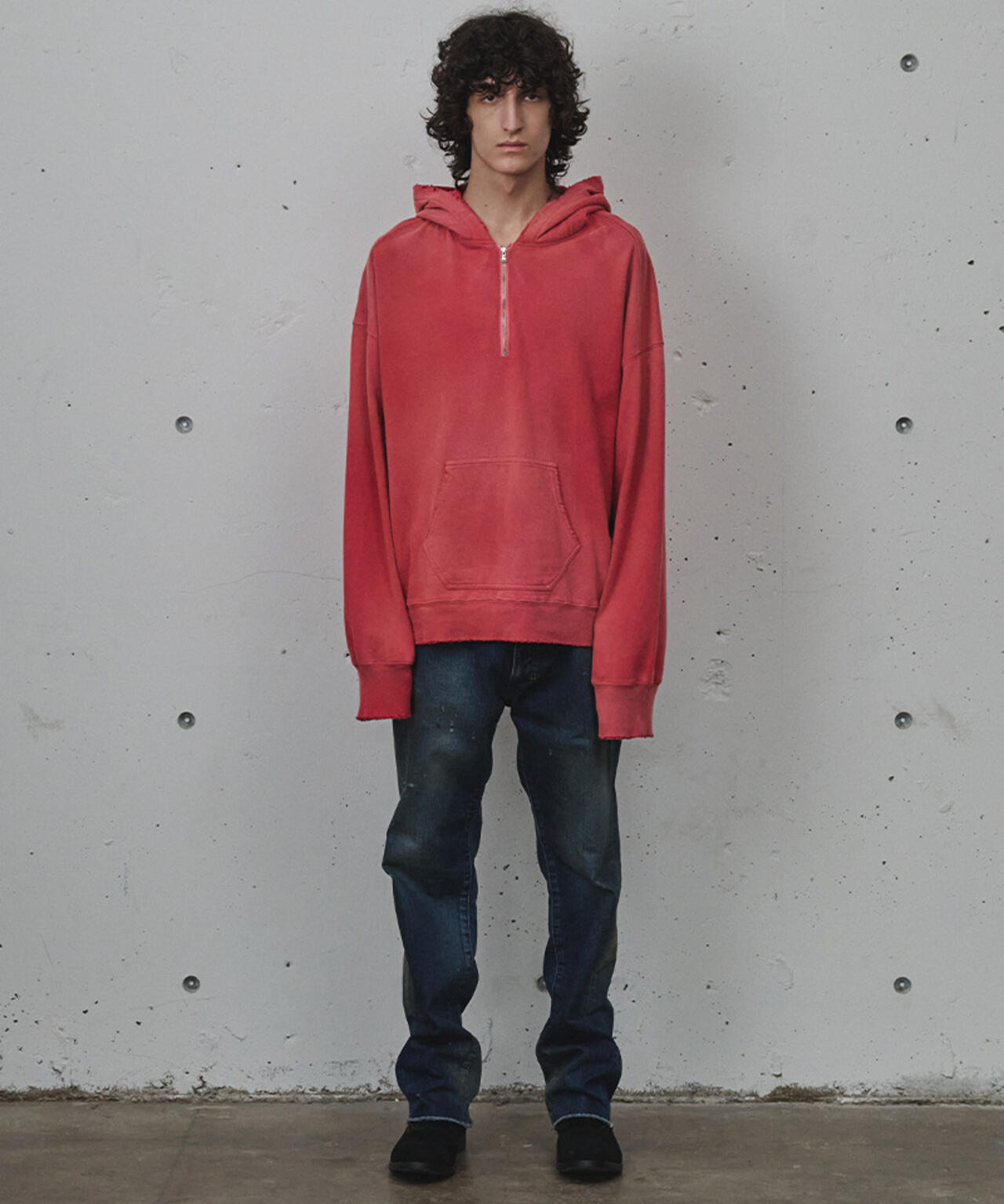 ANCELLM/アンセルム/LIGHT LOOP ZIP HOODIE/ANC-CT148