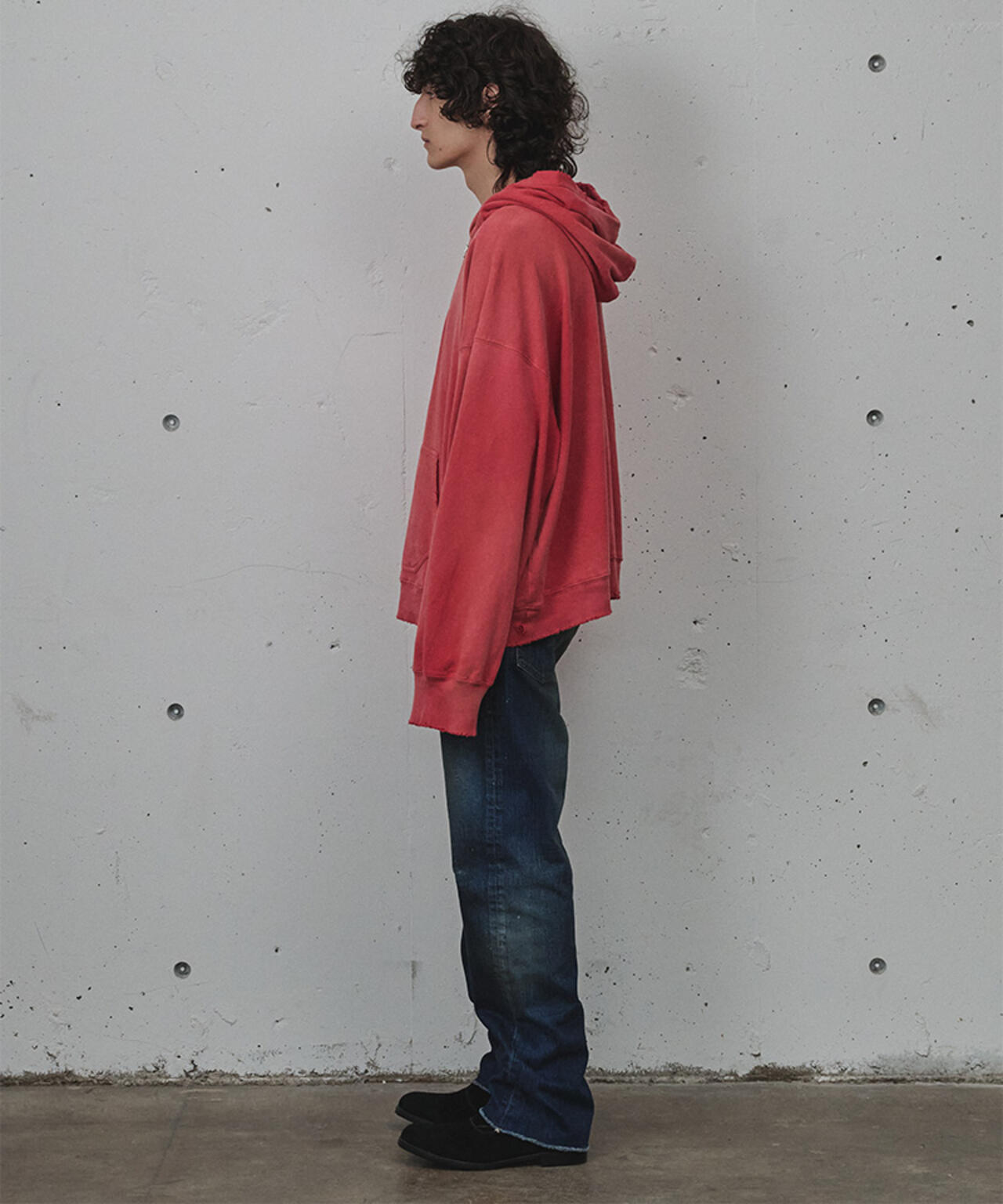 ANCELLM/アンセルム/LIGHT LOOP ZIP HOODIE/ANC-CT148