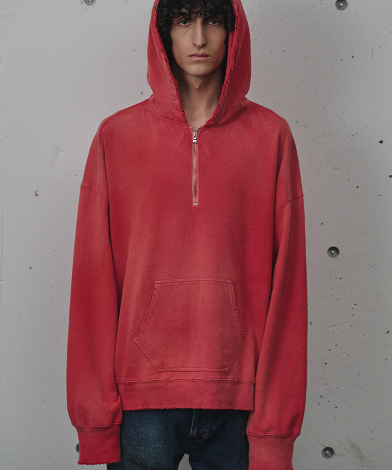 ANCELLM/アンセルム/LIGHT LOOP ZIP HOODIE/ANC-CT148
