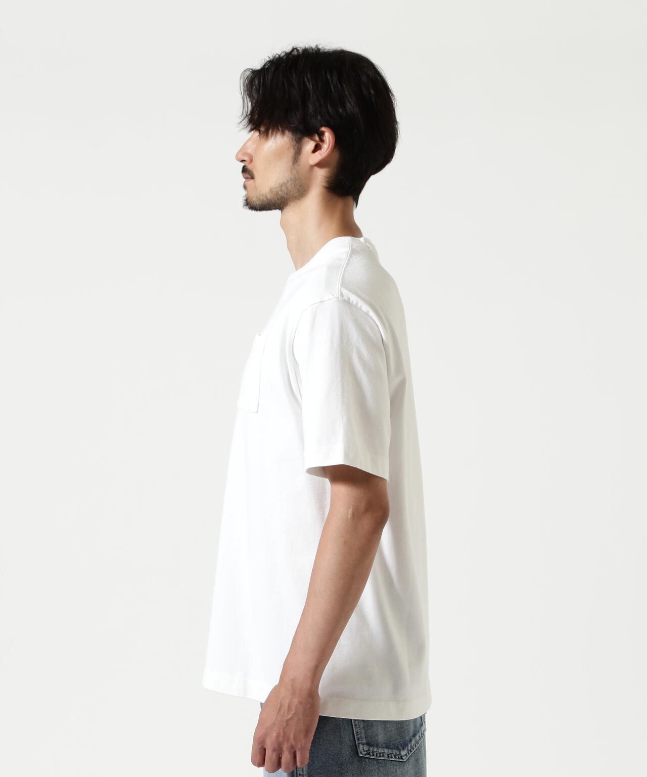 The Make Happy Studio/ザメイクハッピーストゥディオ/POCKET PUGMENT TEE
