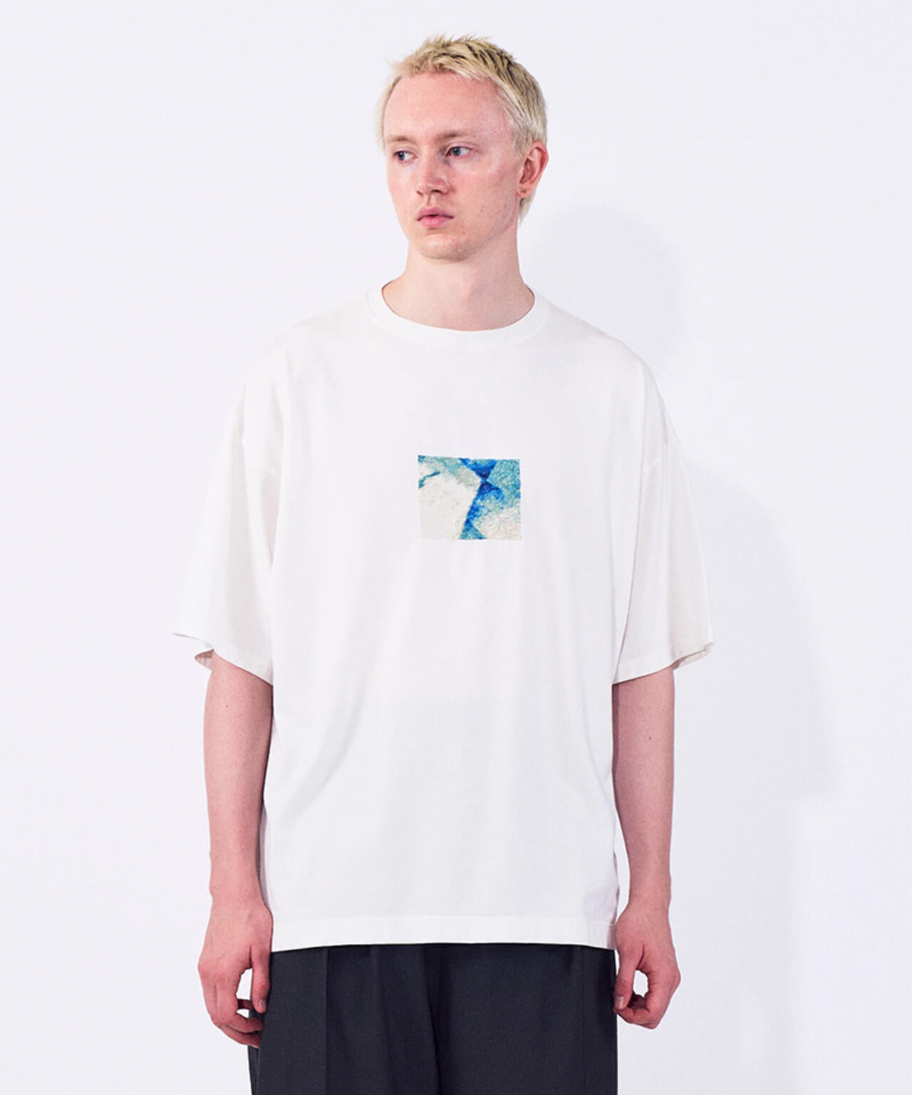YOKE/ヨーク/Abstract Embroited T-shirt/YK26SS01230CS