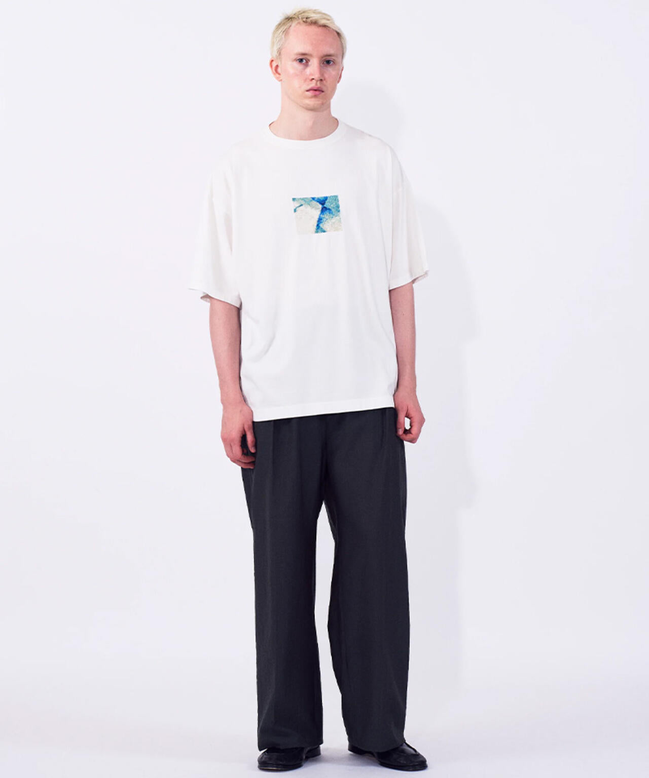 YOKE/ヨーク/Abstract Embroited T-shirt/YK26SS01230CS