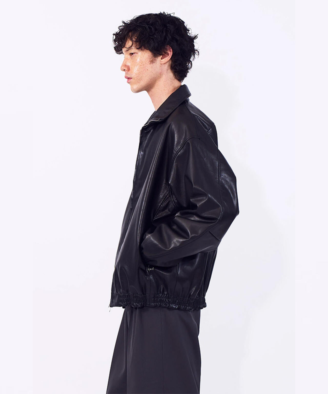 YOKE/ヨーク/Carf Leather Truck Jacket/YK26SS01157B
