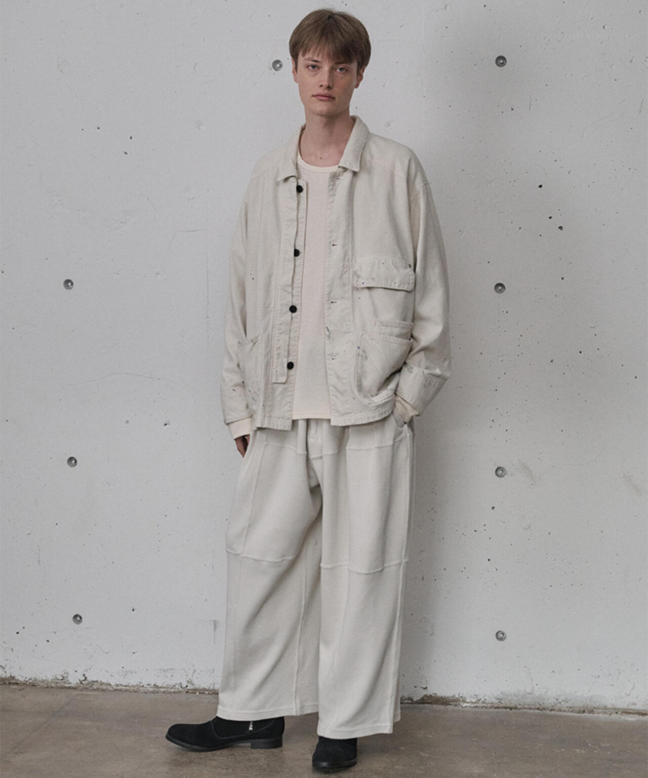 ANCELLM/アンセルム/C/R DUCK COVERALL JACKET/ANC-JK77