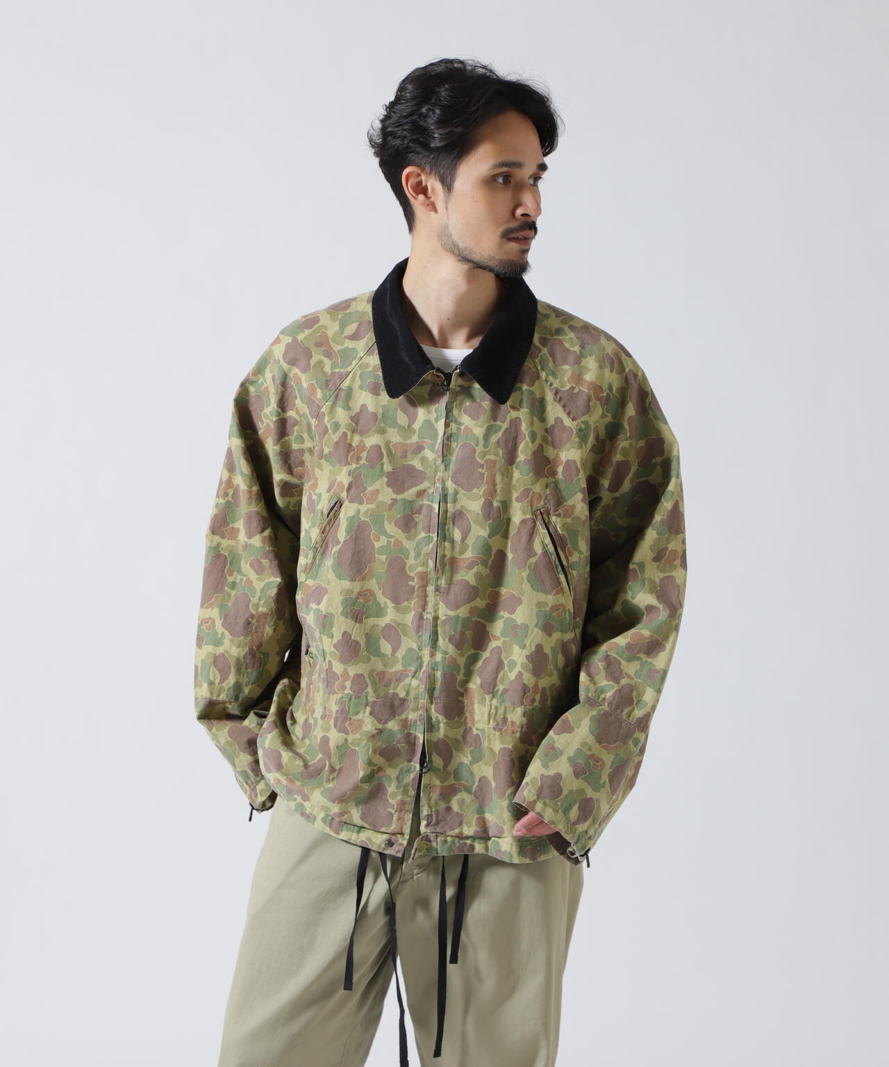ANCELLM/アンセルム/CAMO ZIPUP JACKET/ANC-JK83