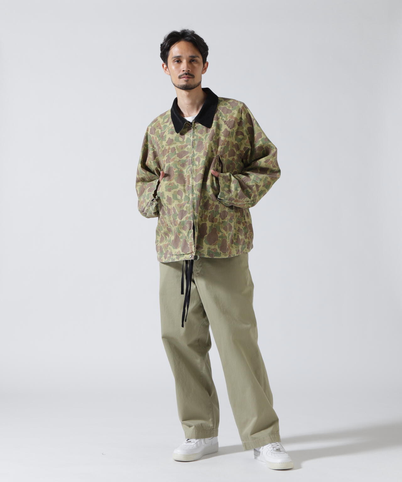 ANCELLM/アンセルム/CAMO ZIPUP JACKET/ANC-JK83