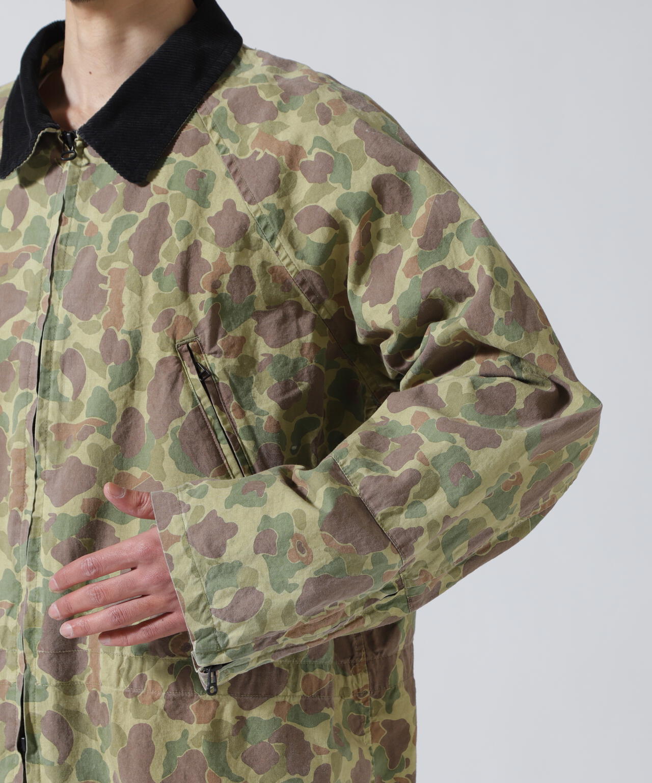 ANCELLM/アンセルム/CAMO ZIPUP JACKET/ANC-JK83