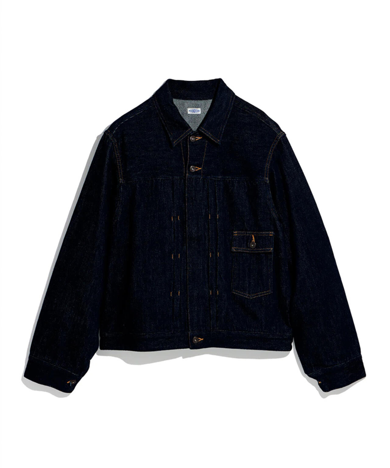 FOUNDOUR/ファウンダ/LOOSELY WOVEN DENIM BLOUSON