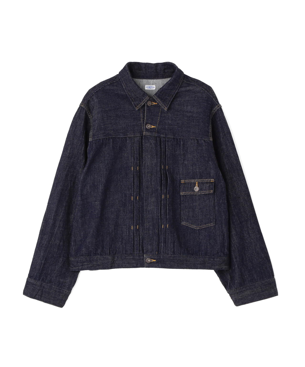 FOUNDOUR/ファウンダ/LOOSELY WOVEN DENIM BLOUSON